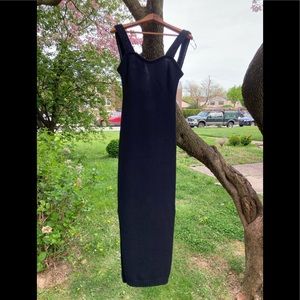 NWOT Joslin Emilia Linen Cotton Midi Knit Dress